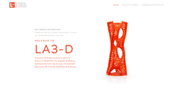 Desktop Screenshot of la3-d.com