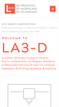 Mobile Screenshot of la3-d.com